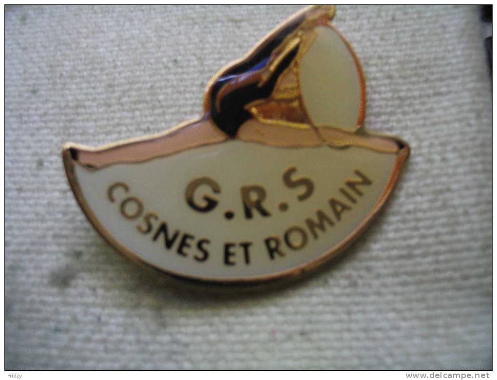Pin´s Gymnastique: GRS Cosnes Et Romain - Gymnastics