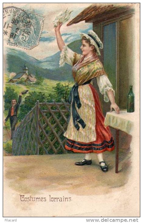 12354    Francia   Costumes Lorrains  VG  1906 - Lorraine