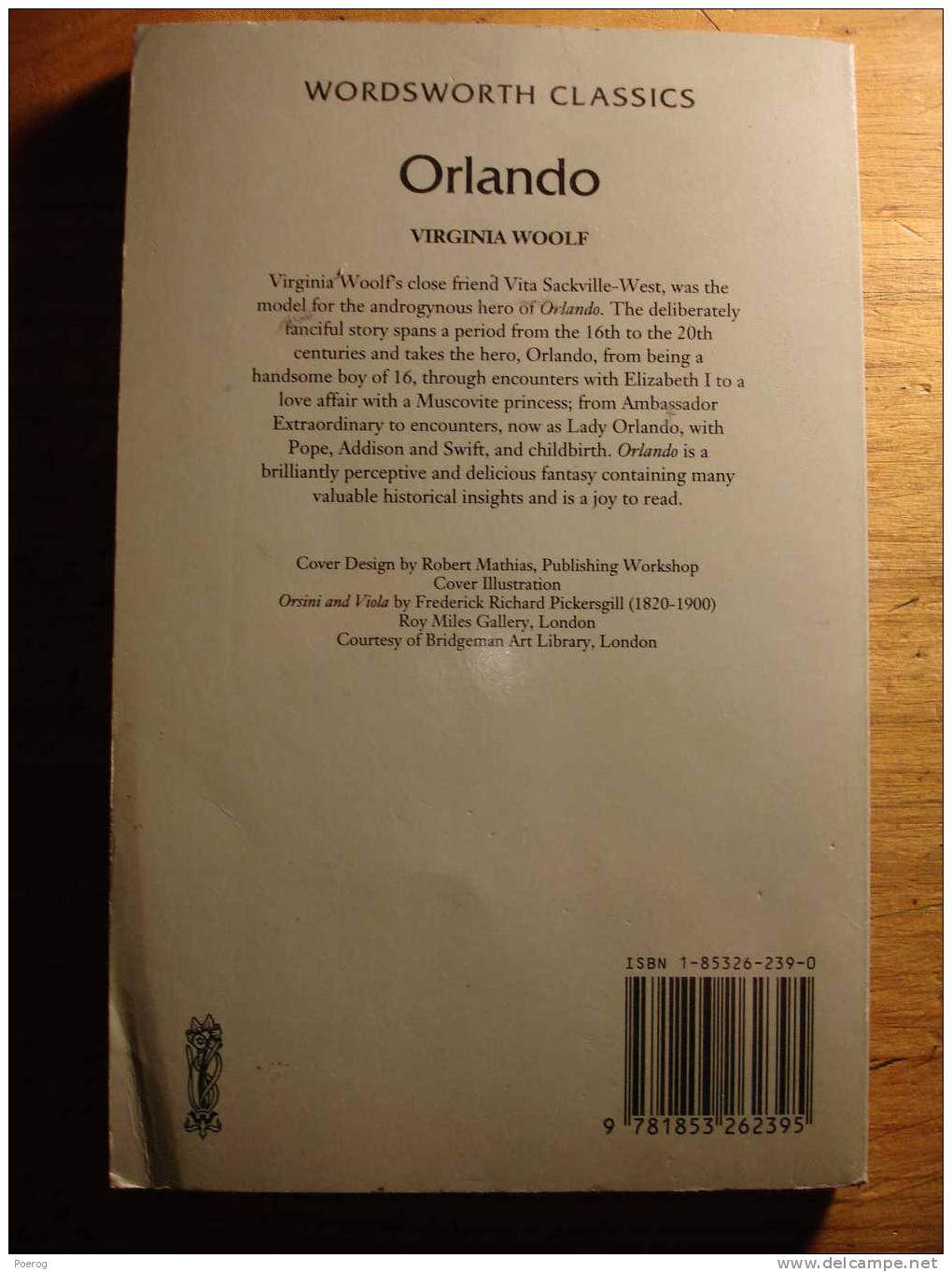 ORLANDO - VIRGINIA WOOLF - WORDSWORTH CLASSICS - Livre En Anglais - Lire En VO - Klassiekers