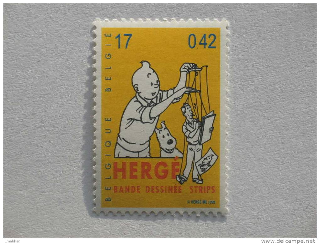 N° 2876. Kuifje (zegel Uit Blok 83) - Tintin (timbre Du Bloc 83). - Ongebruikt