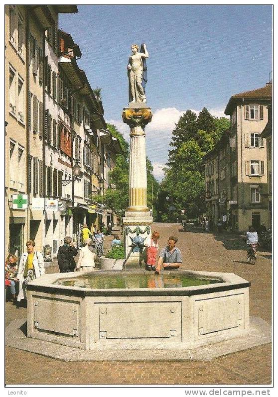 Winterthur Obertor Mit Fortuna-Brunnen - Winterthur