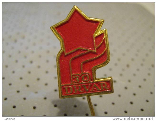 Josip Broz TITO Yugoslavia Communist Party Pin - Celebrities