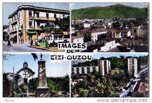 Images De TIZI OUZOU (La Kabylie) Avenue Aillaud Vue Generale Monument Aux Morts Nouveaux Immeubles - Tizi Ouzou