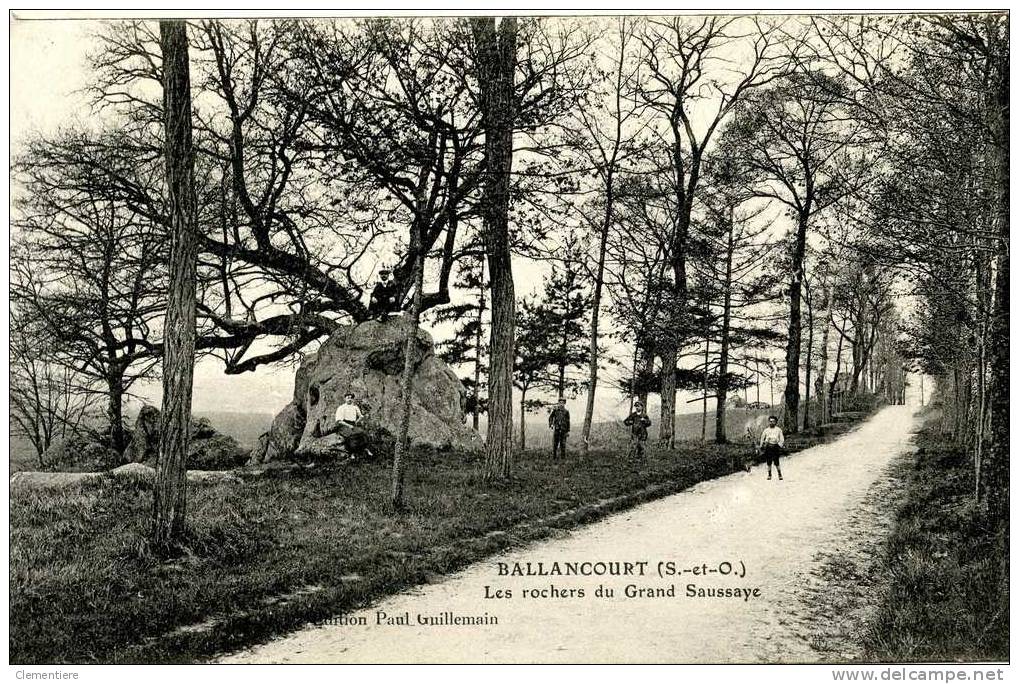 Ballancourt, Les Rochers Du Grand Saussaye - Autres & Non Classés