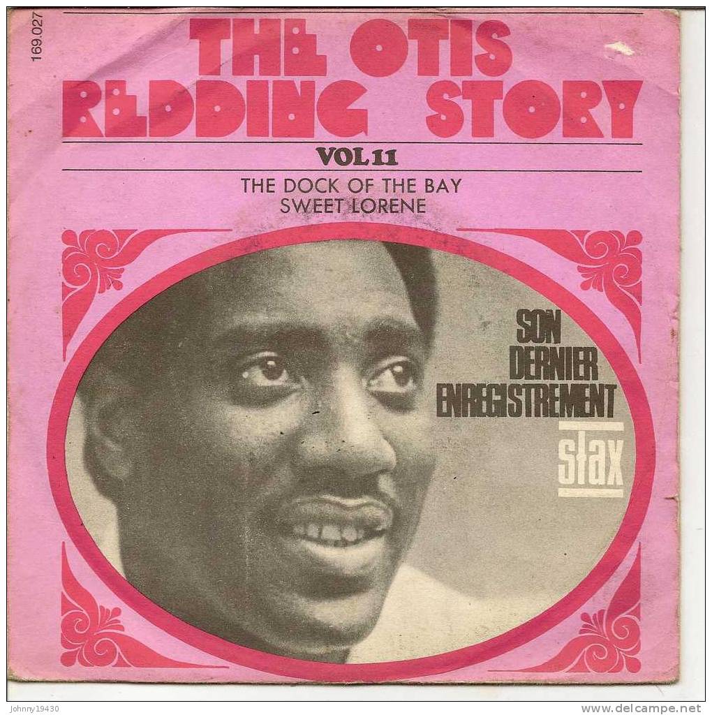 45T  OTIS REDDING   " THE DOCK OF THE BAY " - Other - English Music