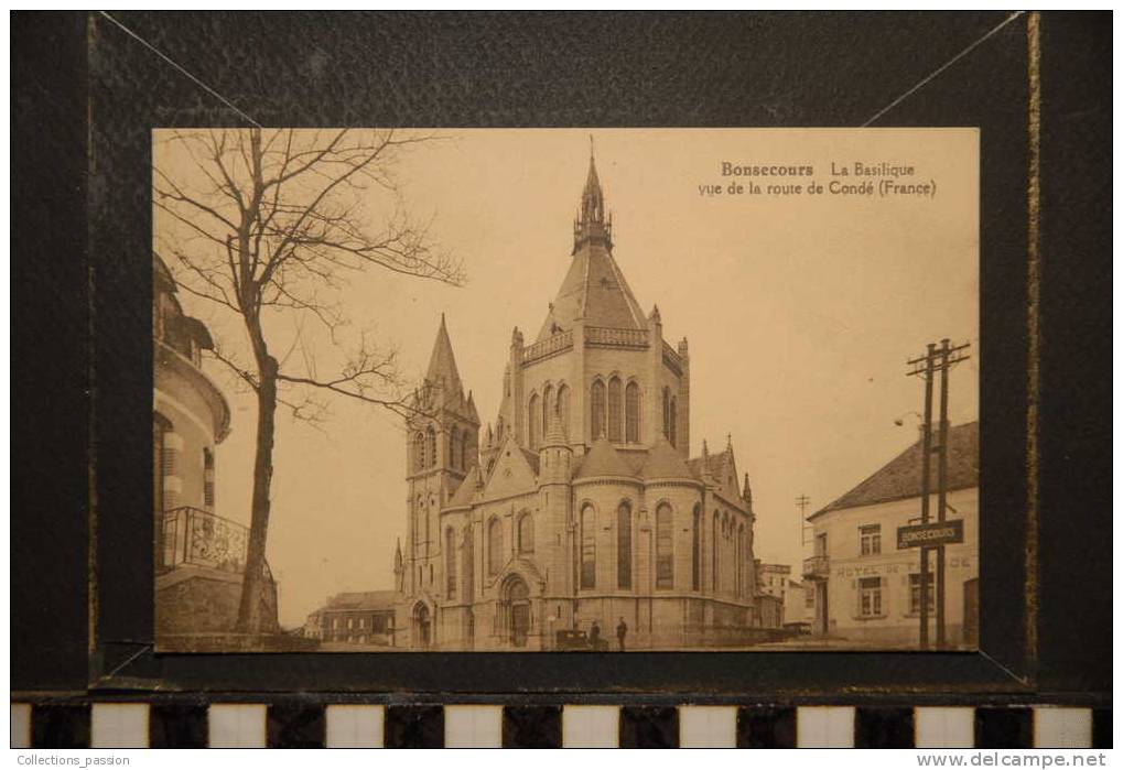 BONSECOURS LA BASILIQUE VUE DE LA ROUTE DE CONDE - Péruwelz