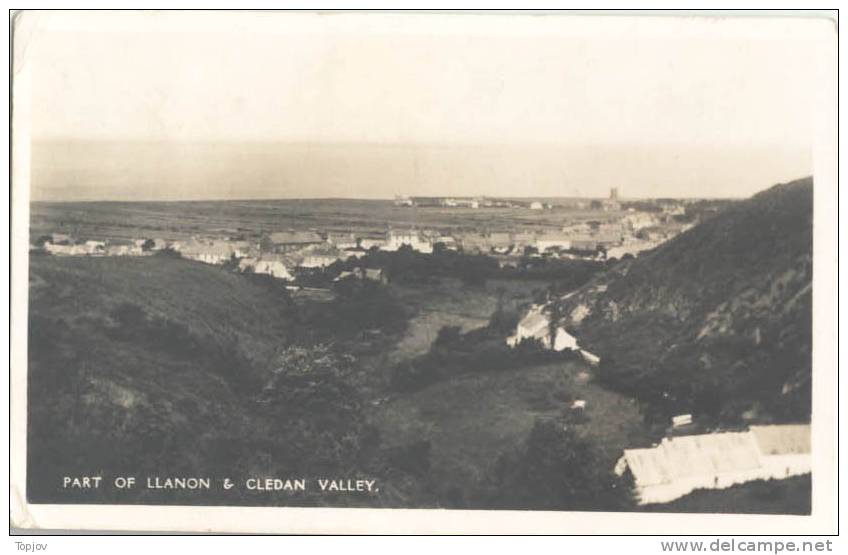 UNITED KING. - LLANON - CLEAN VALLEY - 1934 - ROLL STAMPS - Pembrokeshire
