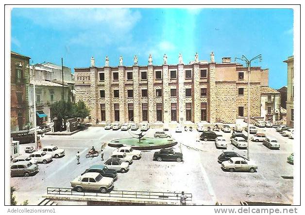 44735)cartolina Illustratoria Ragusa - Piazza Delle Poste E Panorama - Ragusa