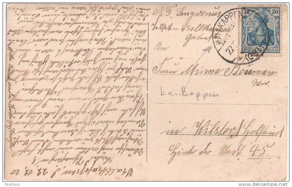 Tilsit Kallkappen Fotokarte Einzelhaus Familie Lengvenus 22.12.1920 Gelaufen Sowetsk - Ostpreussen