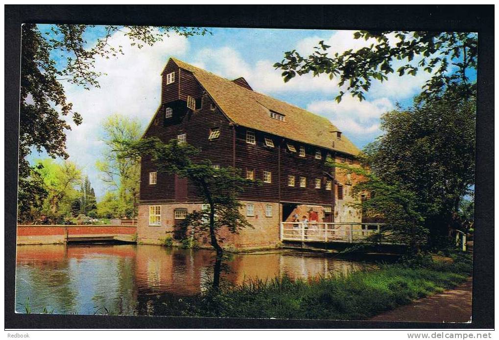 RB 659 - Postcard Houghton Water Mill & River Ouse Huntingdonshire - Huntingdonshire
