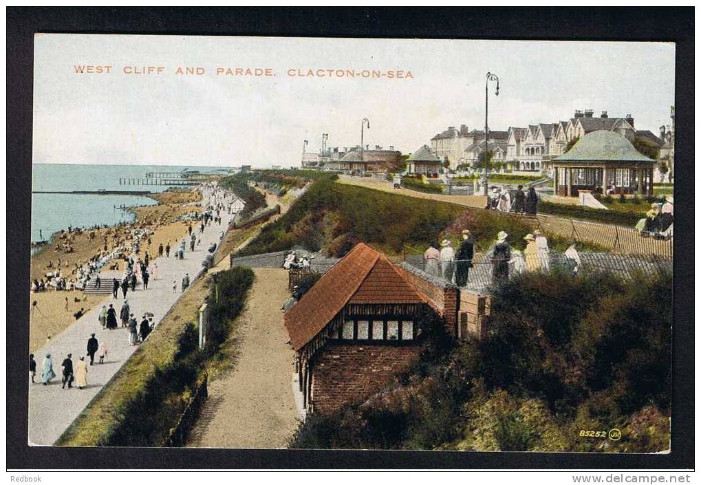 RB 659 - Early Postcard West Cliff & Parade Clacton-on-Sea Essex - Clacton On Sea
