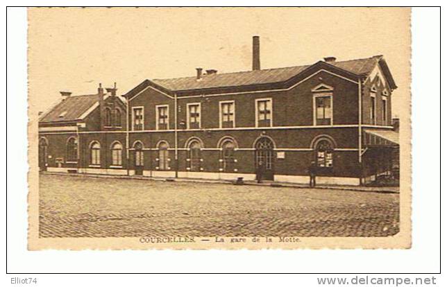 COURCELLES - La Gare De La Motte (Extérieure) - Courcelles