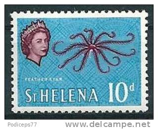 St. Helena 1961  QE II  Pictorial  10 P  Mi-Nr.153  Falz * / MH - St. Helena