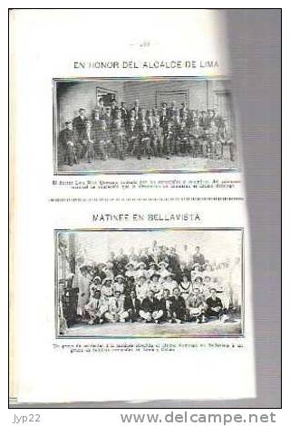 Journal Revue ? en Espagnol - Variedades Lima le 8-04-1916 - nombreux articles, photos (Bellavista, Trujillo,..) dessins