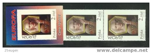 POLAND EUROPA CEPT 2003 Booklet MNH - Postzegelboekjes