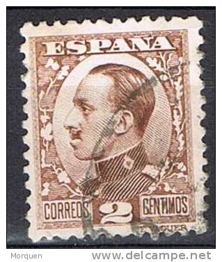 España Alfonso XIII, 2 Cts Vaquer Perfil, Edifil Num 490 º - Usados