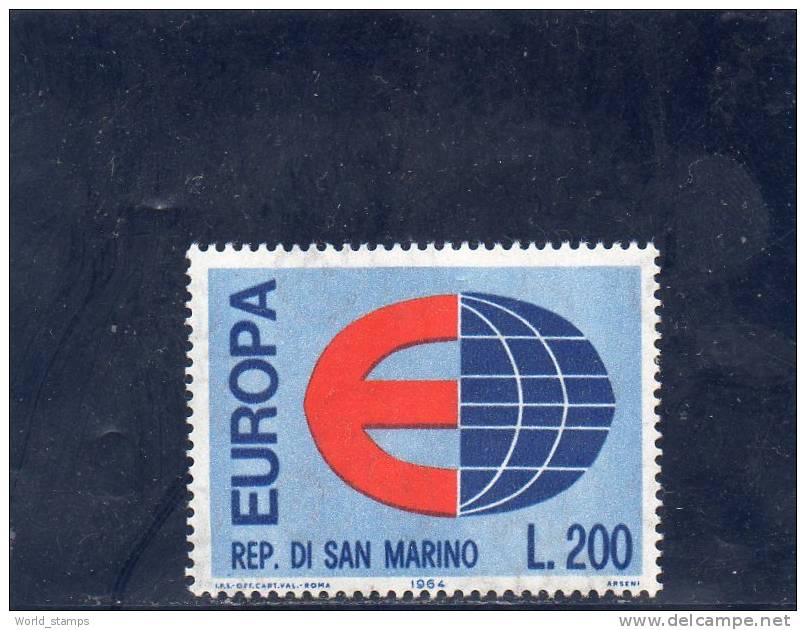 SAN MARINO 1964 EUROPA UNITA ** - Neufs