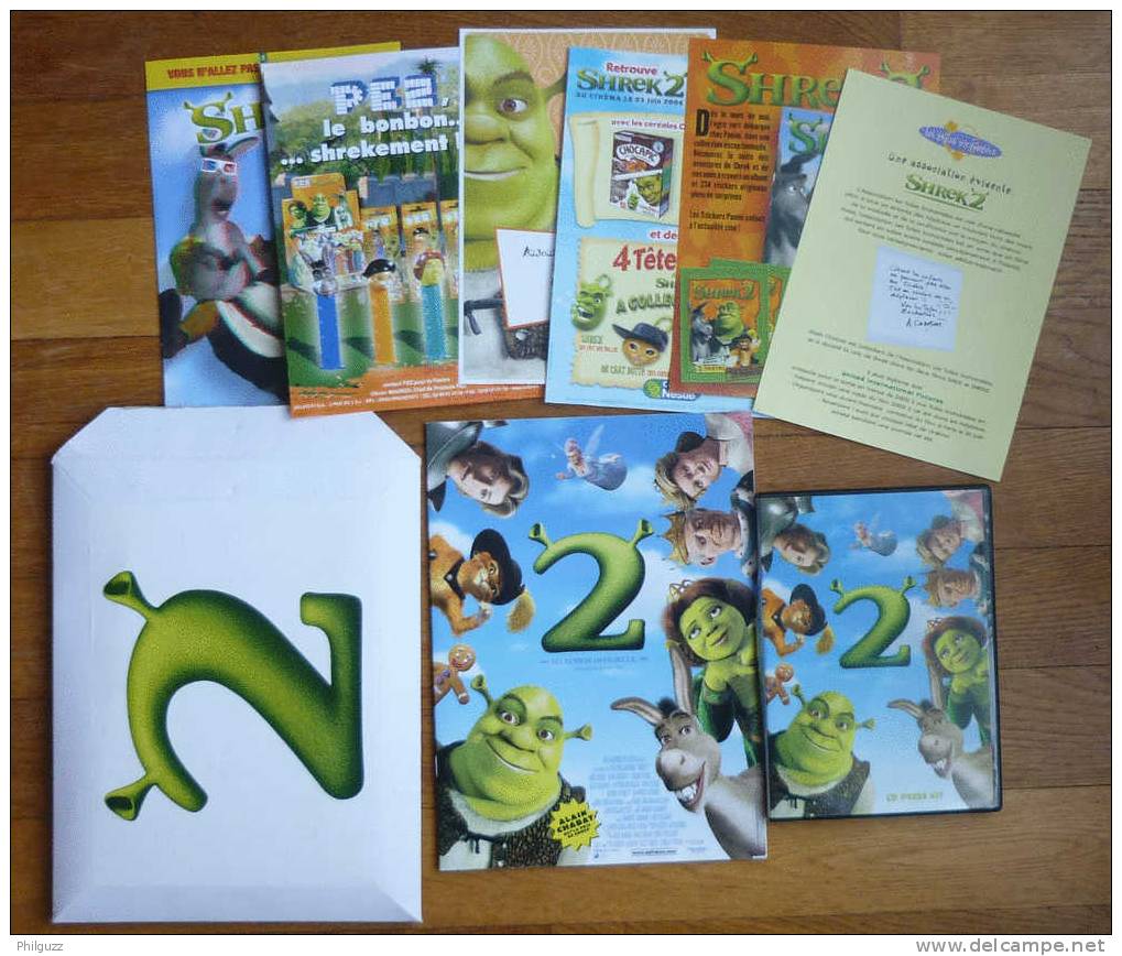 DOSSIER DE PRESSE SHREK 2 DREAMWORK 2004 - Press Books