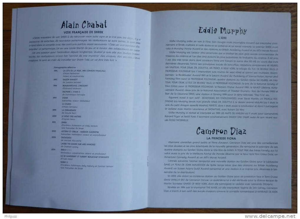 DOSSIER DE PRESSE SHREK 2 DREAMWORK 2004 - Dossiers De Presse