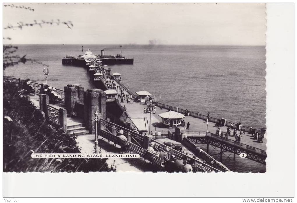 Llandudno : The Pier And Landing Stage - Caernarvonshire