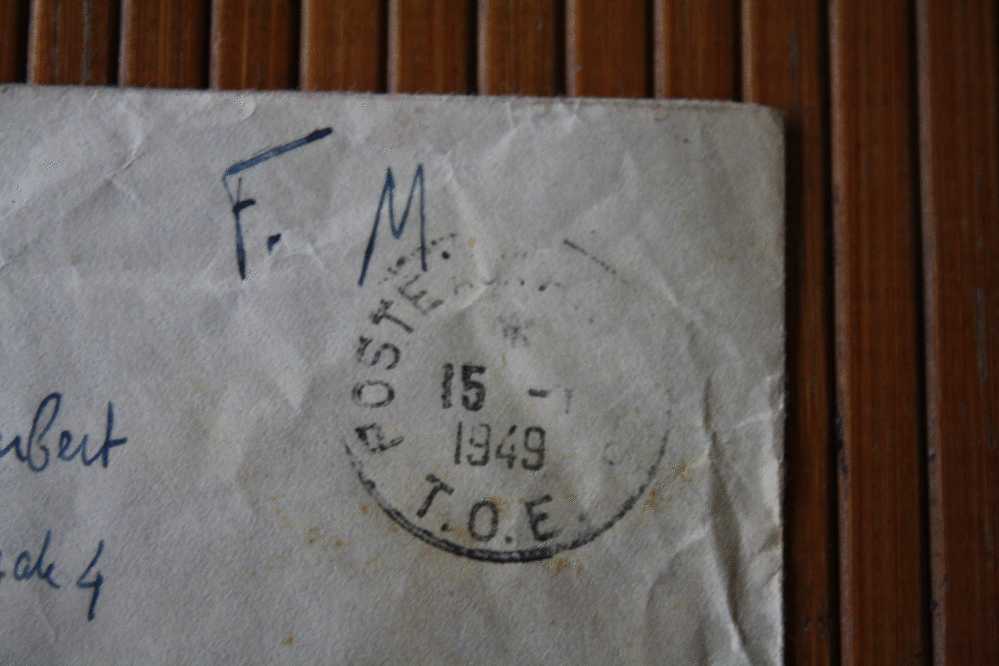 MILITARIA FM LETTRE CACHET MILITAIRE POSTE AUX ARMées T.O.E  BASE MILITAIRE SAIGON INDOCHINE 72/2 Génie SP 54.228 BPM 41 - Guerra D'Indocina/Vietnam