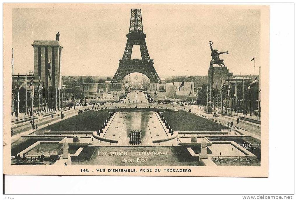 CPA   Paris Expo Internationale De 1937 Le Trocadero  (1049) - Expositions