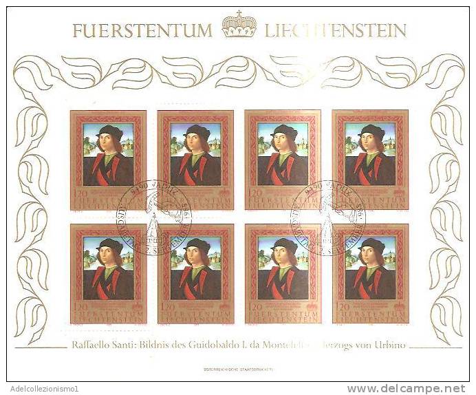 45414)n°3 Fogli Completi Liechtenstein Serie Fuerstentum Liechtenstein - Blocks & Kleinbögen