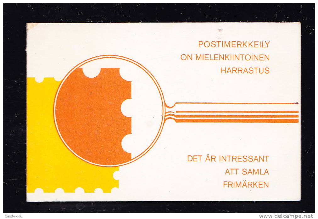 T)1979,FINLAND,BOOKLET,COAT OF ARMS,SCN 631Ab - Unused Stamps