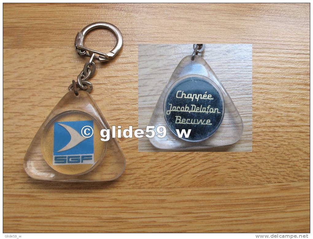 Porte-clés Plastique SGF - Chappée - Jacob Delafon - Bécuwe - Porte-clefs