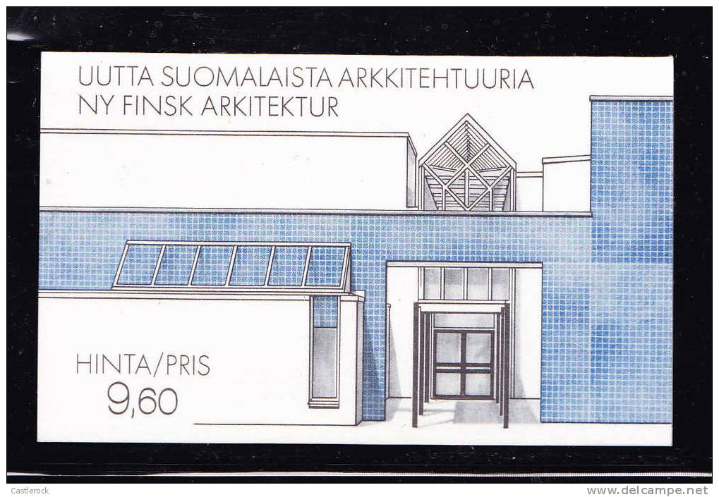 T)1986,FINLAND,BOOKLET,NATL. CONSTRUCTION YEAR,SCN  737a - Neufs