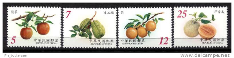 TAIWAN : 23-02-2001  (**) - Fruits Postage Stamps  ( I ) - Neufs