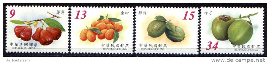 TAIWAN : 14-02-2003 (**) - Fruits Postage Stamps ( Issue IV ) - Neufs