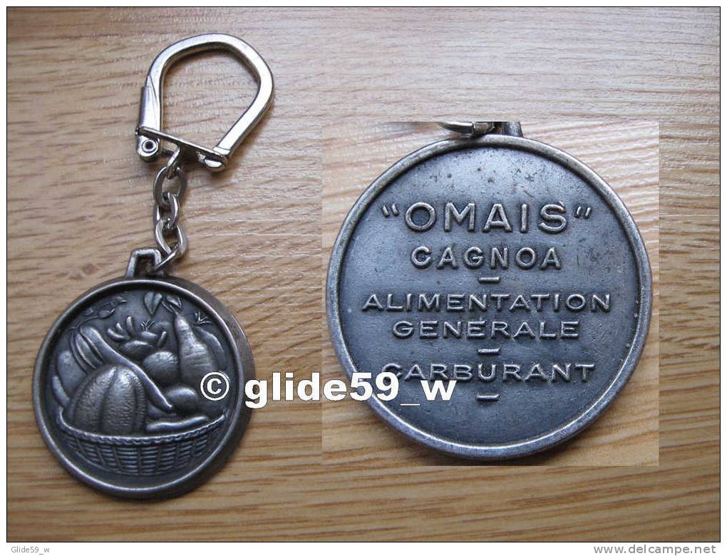 Porte-clés Métal OMAIS Cagnoa - Alimentation Générale - Carburant - Porte-clefs