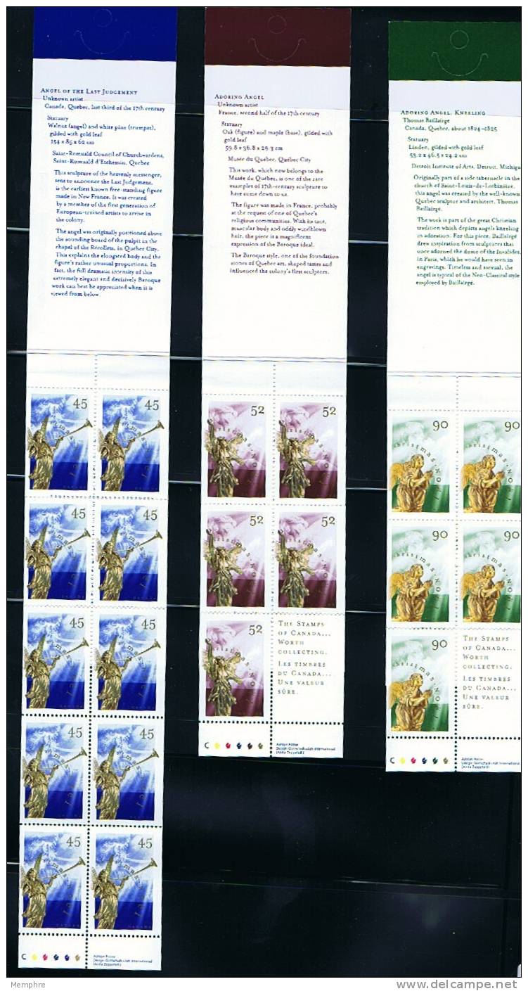 1998  Christmas Booklets  Complete Set Sc 1764-6  BK 211A, 212, 213  MNH - Carnets Complets