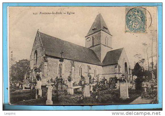 76 - FONTAINE LE DUN -- L'Eglise - Fontaine Le Dun