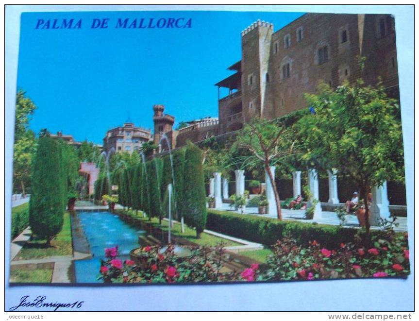 PALMA DE MALLORCA, JARDINES DEL HUERTO DEL REY. FOTOPERATOR N° 1040  1979 - Wit-Rusland