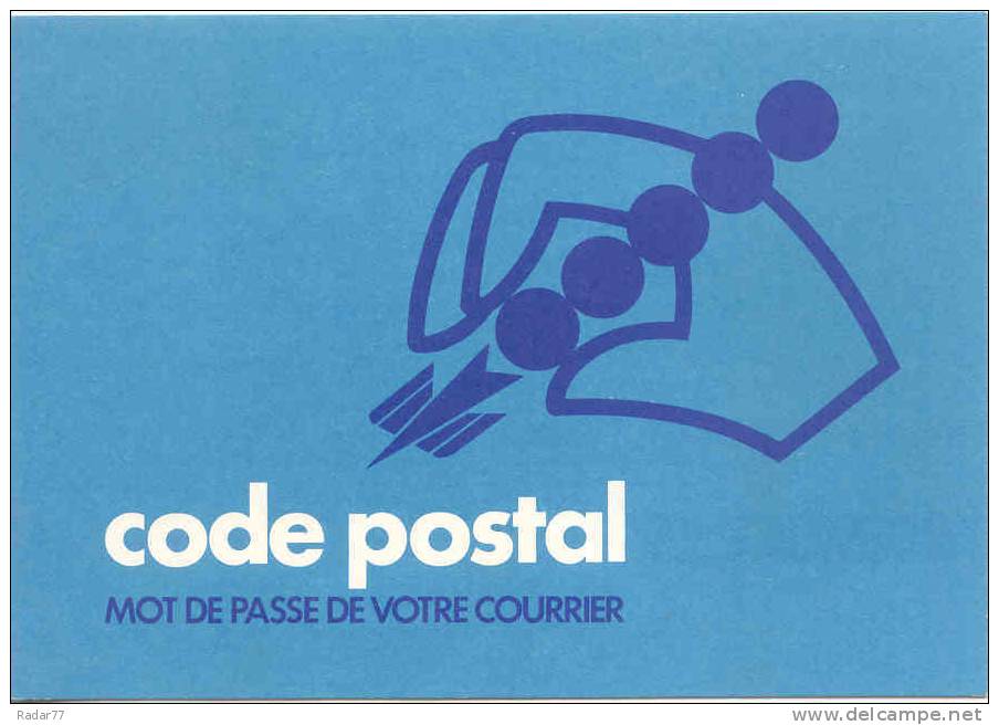 Carte De Promotion Du Code Postal - Code Postal Mot De Passe De Votre Courrier - Postleitzahl