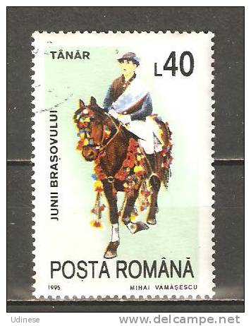 ROMANIA 1995 - KNIGHTS 40 - USED OBLITERE GESTEMPELT - Usado