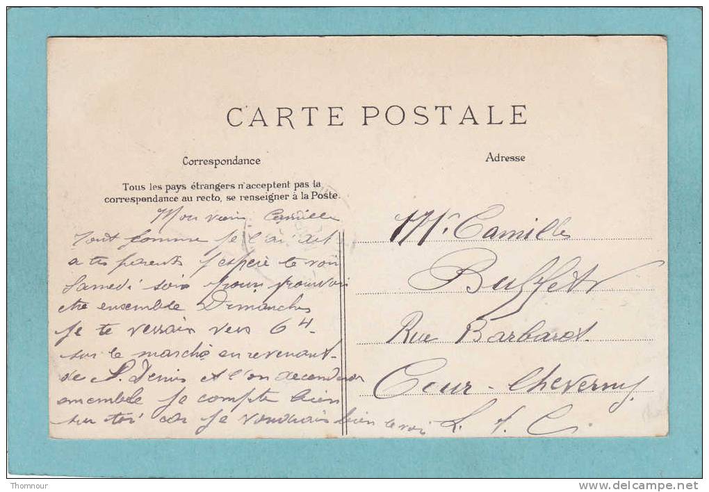 VUES STEREOSCOPIQUES JULIEN DAMOY - PARIS  - 1907 -  Gare Saint - Lazare - BELLE CARTE   - - Stereoscope Cards
