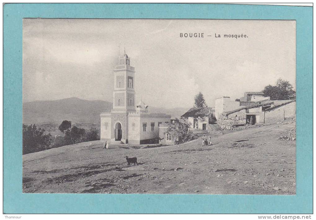 BOUGIE  -  La  Mosquée .  - BELLE CARTE  ANIMEE - - Bejaia (Bougie)