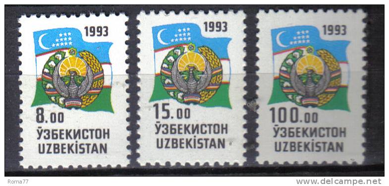 FRZ63 - UZBEKISTAN  1993 , Serie N. 26/29  *** - Usbekistan