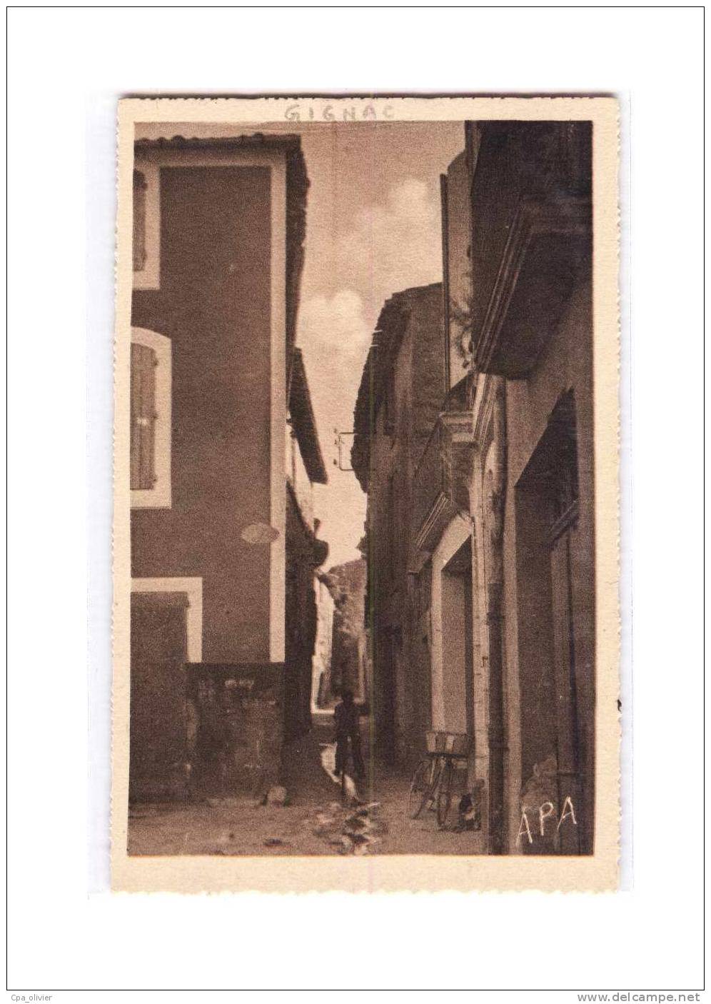 34 GIGNAC Rue Frédéric Mistral, Ed APA 5, 194? - Gignac