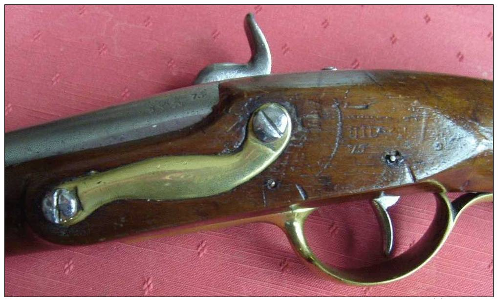 PISTOLET DE CAVALERIE MODELE 1763-66 " LA THUILERIE "