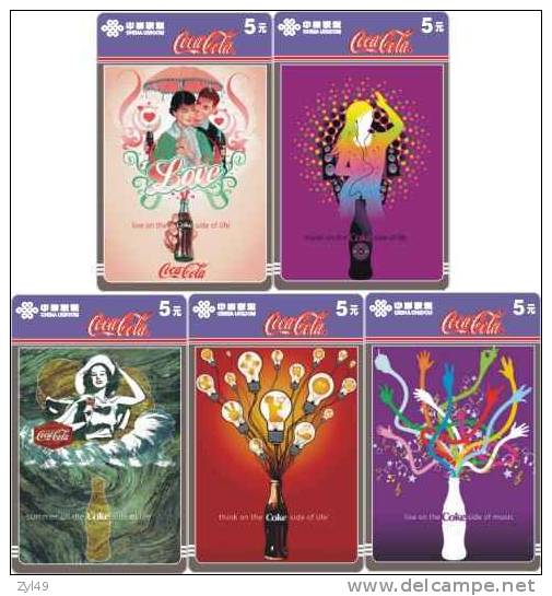 C04280 China phone cards Coca Cola 49pcs