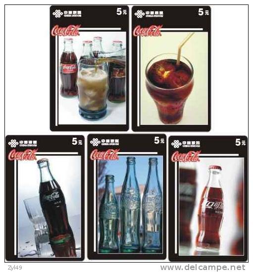 C04280 China phone cards Coca Cola 49pcs