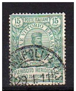 Italien 50. Jahrestag Der Volksabstimmung In Neapel     Mi.  98  O/used   EUR 170      Siehe Bild - Poststempel