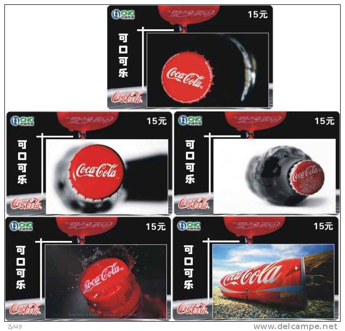 C04286 China Phone Cards Coca Cola 51pcs - Alimentación