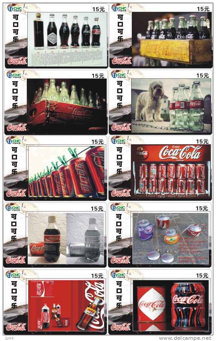 C04286 China phone cards Coca Cola 51pcs