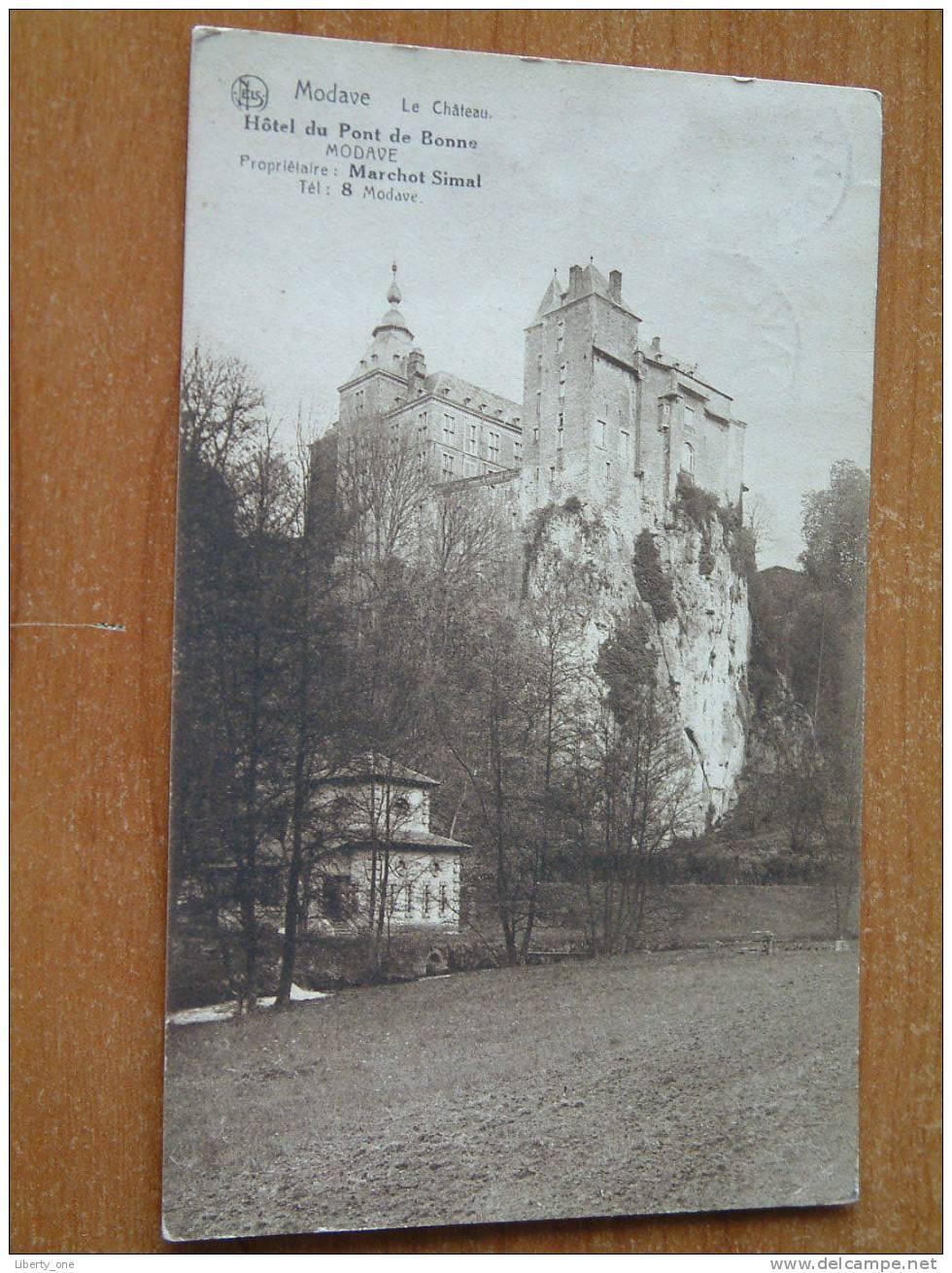 Le Château ( Hôtel Du Pont De Bonne Modave - Marchot Simal ) / Anno 1929 ( Zie Foto´s Voor Details ) !! - Modave