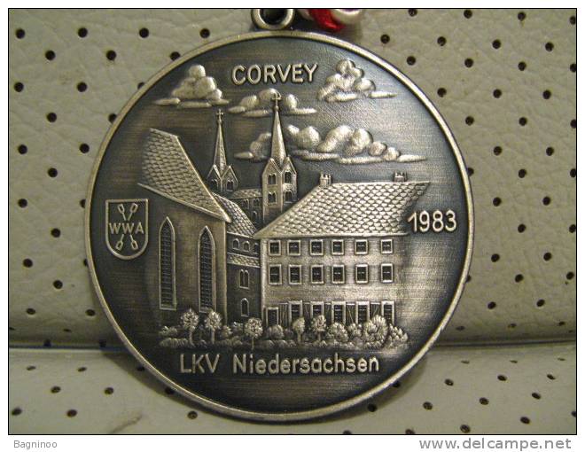 KAYAK CANOE Medal LKV NIEDERSACHSEN CORVEY - Canoa